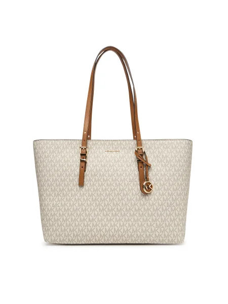 MICHAEL Michael Kors Shopper táska sötét / piszkosfehér bézs