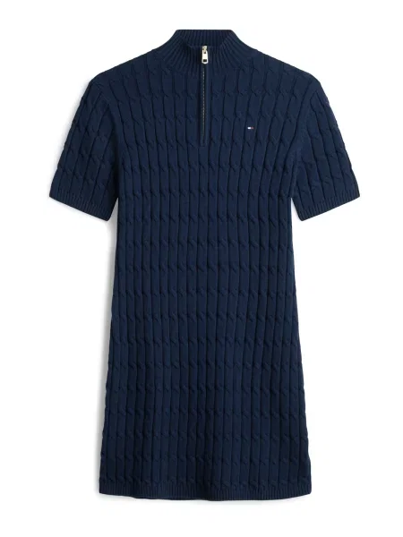 TOMMY HILFIGER Pletena haljina mornarsko plava
