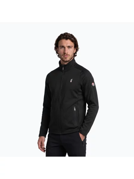 Hanorac din fleece Aulp din fleece negru