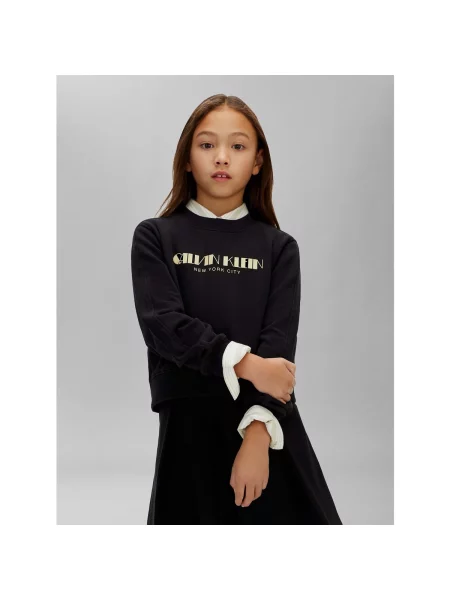 Mikina Calvin Klein Jeans čierna