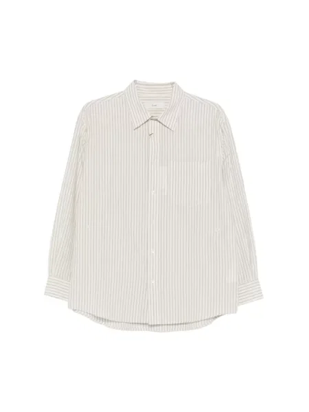 Koszula Dunst w paski beżowa