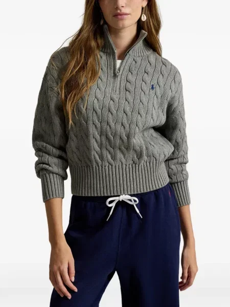 Велурени бягане с яка чорапи Polo Ralph Lauren синьо