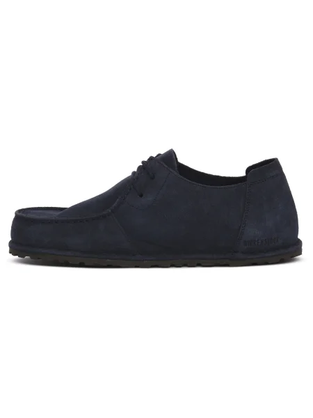 Čipkované mokasíny Birkenstock modrá