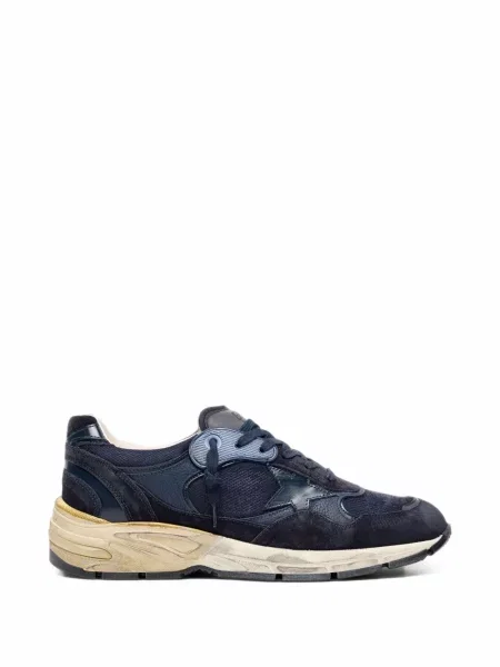 Sneakerși Golden Goose din piele albastru