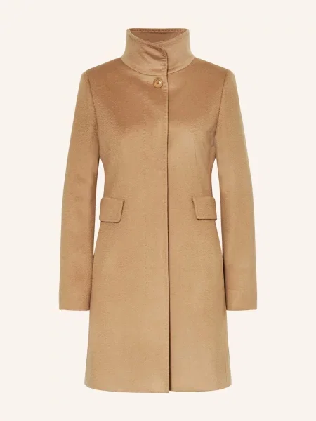 Maxmara Studio Vlněný Kabát Agnese velbloudí