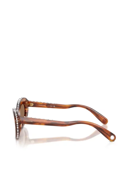 Ochelari de soare Swarovski maro