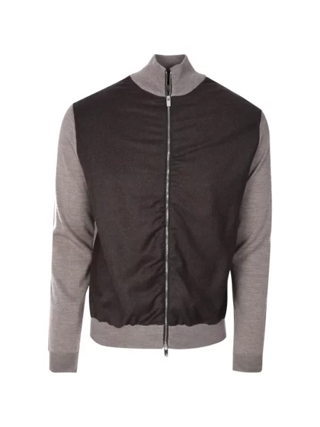 Cardigan Tombolini gri