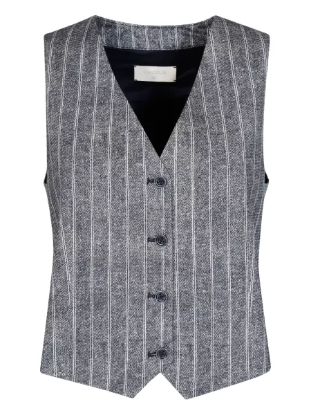 Vestă Circolo 1901 cu dungi albastru