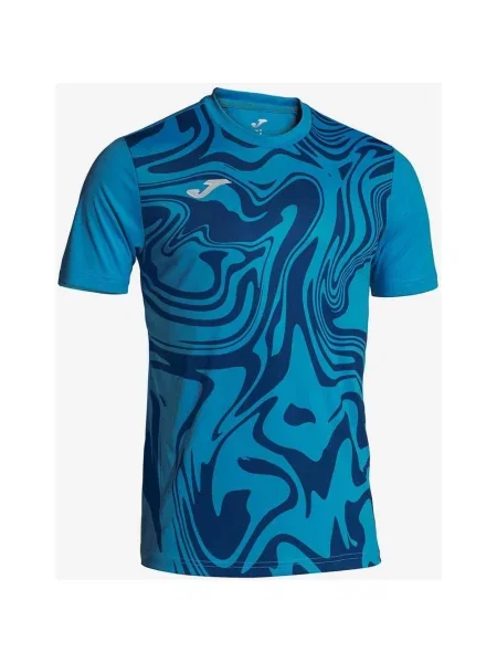 Koszulka Joma Lion II krótki rękaw pastel S niebieski