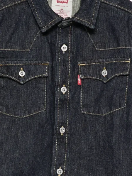 Koszula dżinsowa dziecięca Levi's niebieska