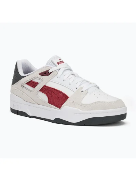 Férfi cipő PUMA Slipstream Heritage puma white/team regal red/shadow gray. Méret: EU fehér