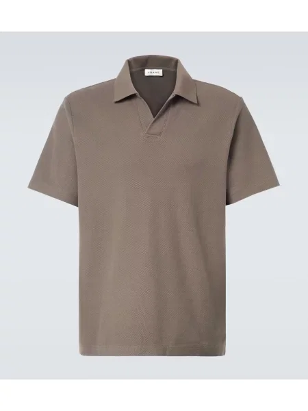 Polo Frame din jacard verde