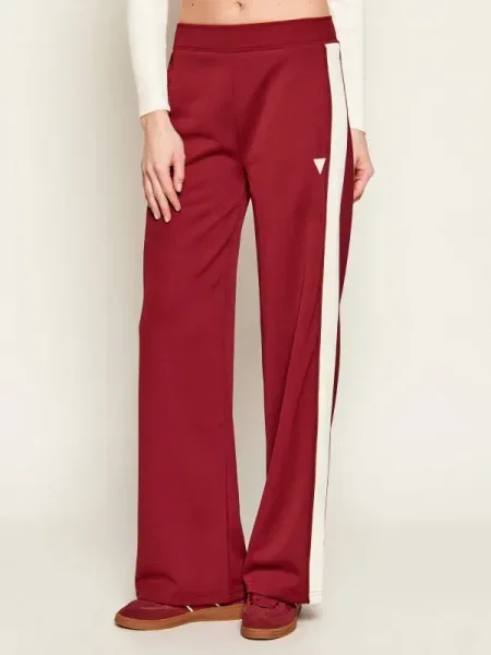 GUESS ACTIVE Pantaloni de trening MARLENE | Relaxed fit bordo