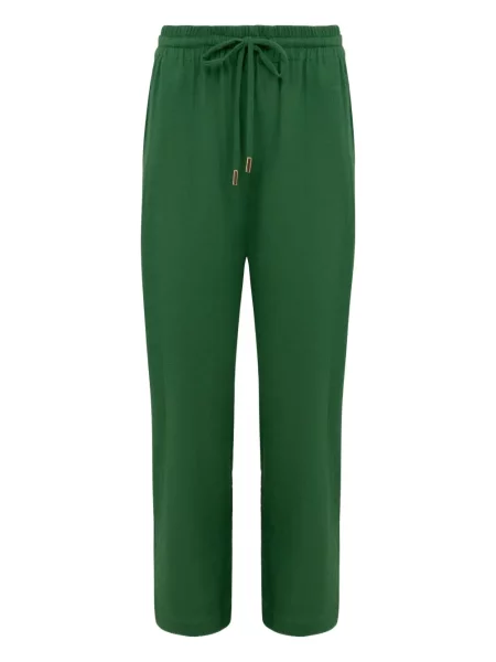 Spodnie ze sznurkiem w pasie Lenny Niemeyer ze sznurkiem zielone