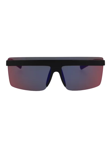 Lniane okulary przeciwsłoneczne Mykita czarne