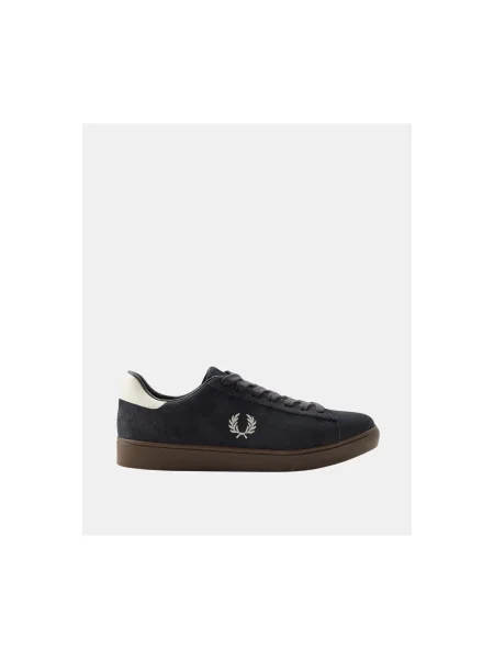 Semišové tenisky Fred Perry sivá