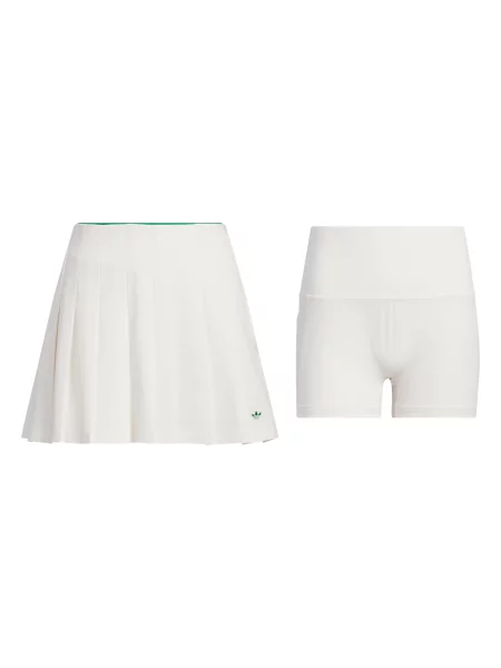 ADIDAS PERFORMANCE Sportovní sukně Originals Pleated' bílá