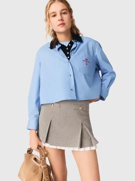 Спідниця Maje сіра