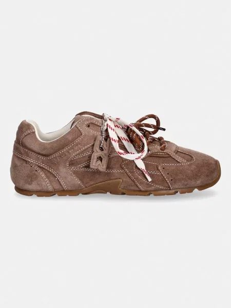 Superge iz semiša Nokwol Atlas Mushroom Suede rjava