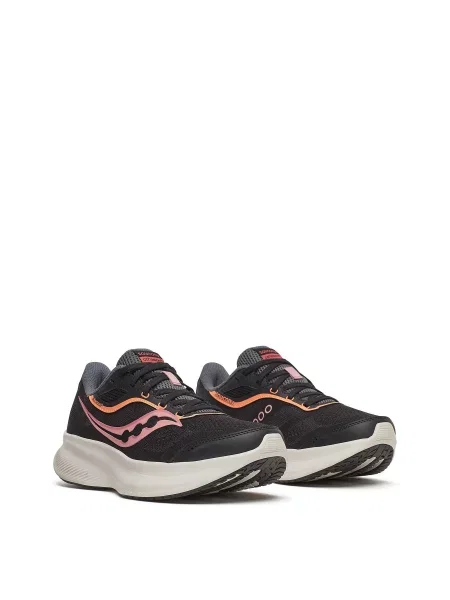 Синтетический кроссовки для бега Saucony для бега черные