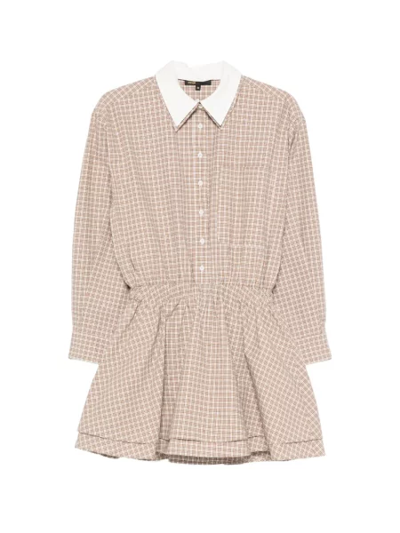 Rochie mini Maje în carouri