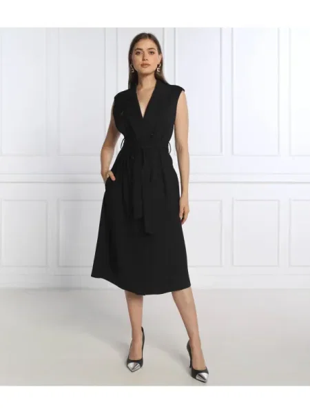 Joop! Rochie cu adaos de lână negru