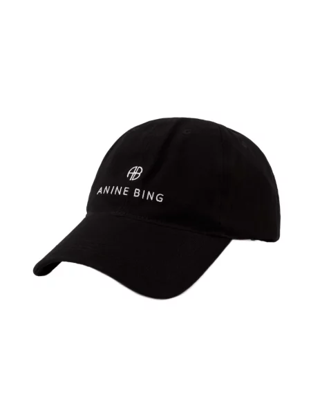 Czapka z daszkiem Anine Bing czarna