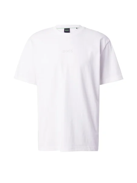 Boss Tricou Oversize alb