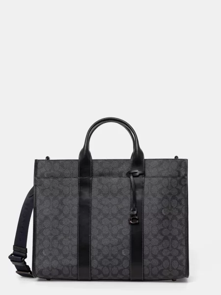 Torba Coach Wesley Tote 42 x x cm siva