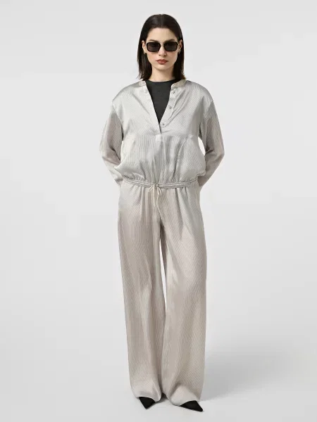 Класичні штани Emporio Armani бежевий