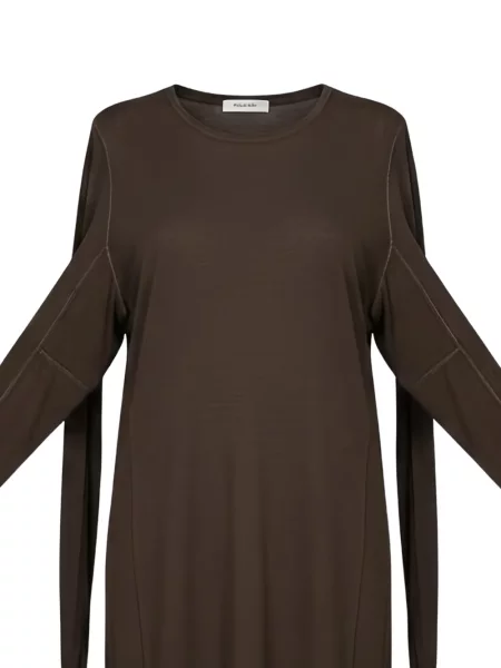 Lung rochie mini Uma Wang maro