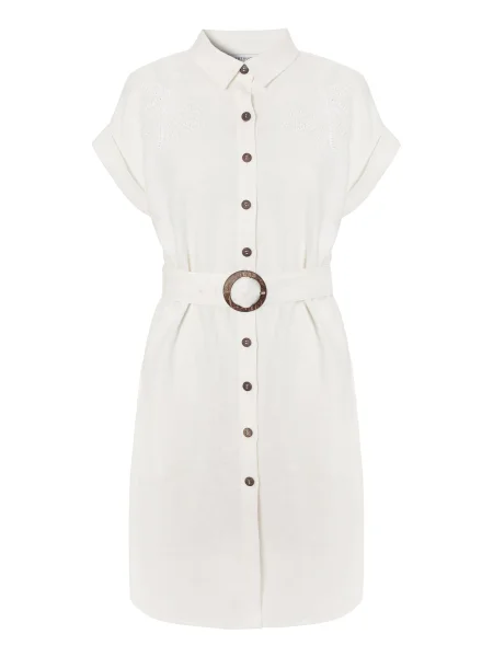 Tatuum Rochie tip cămașă Salima alb