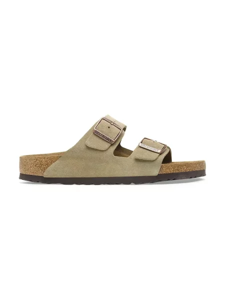 Birkenstock natikači iz semiša Arizona BS rjava