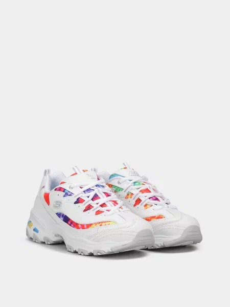 Кожаные кроссовки Skechers белые