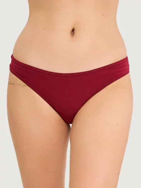Трусики бразилиана червоні