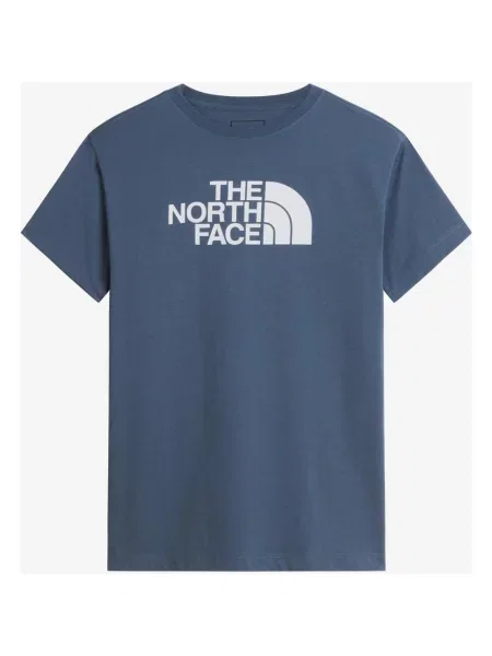 Koszulka z krótkim rękawem damska The North Face Half Dome Evolution niebiesko S szara