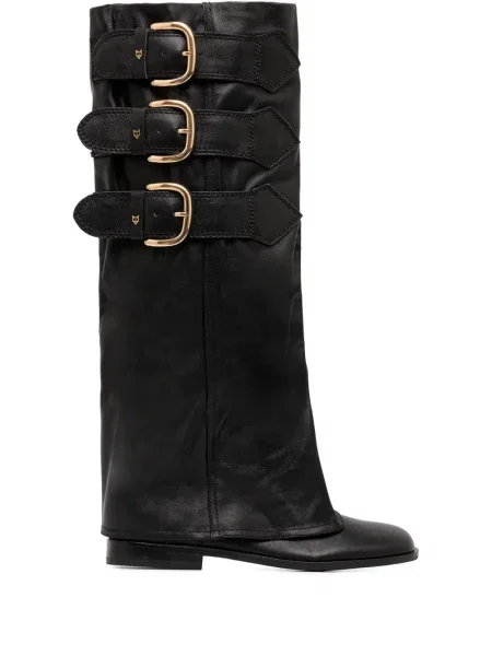 Botine Naked Wolfe cu cataramă negru