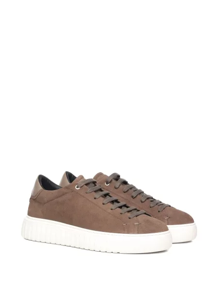 Sneakers Giuliano Galiano σουέντ καφέ