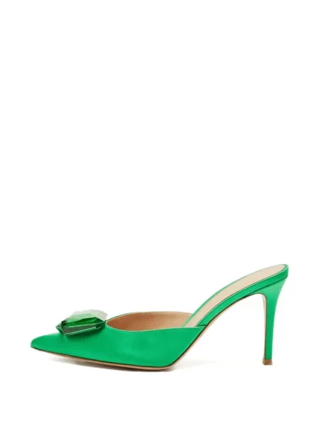 Slip-on сандали Gianvito Rossi зелено