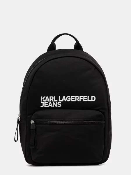 Karl Lagerfeld Jeans rucsac mare uni negru