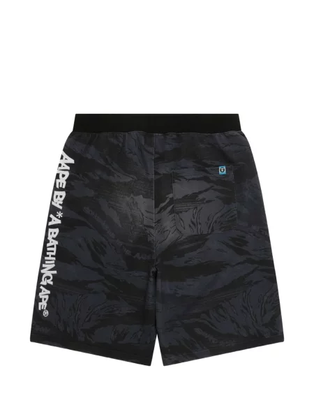 Σορτς Aape By *a Bathing Ape® με σχέδιο παραλλαγής μαύρο