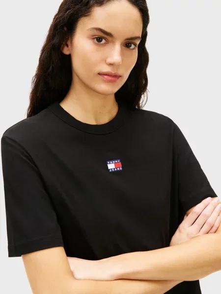 Футболка Tommy Jeans чорна