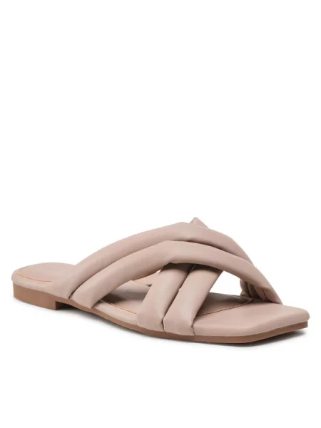 Шлепанцы Jenny Fairy бежевые