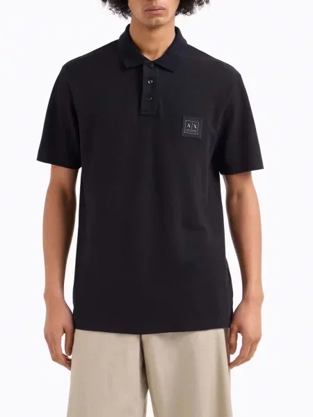Поло Armani Exchange синее