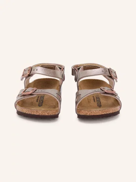Birkenstock Sandały Rio As beige beżowe