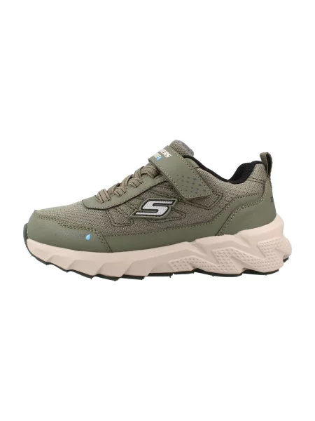 Sneakerși copii Skechers verde
