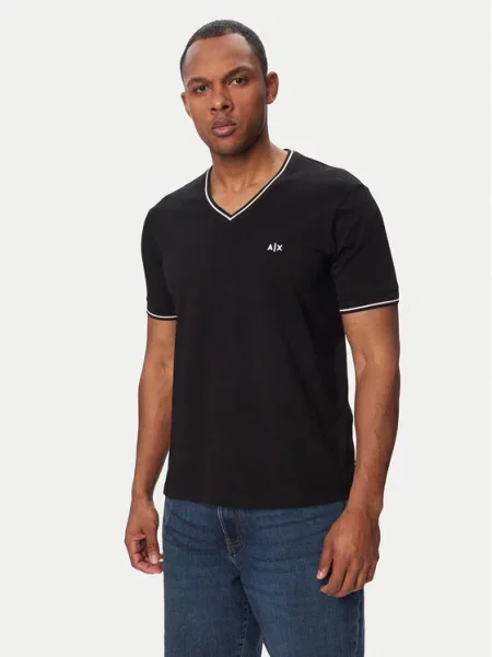 Armani Exchange T-Shirt czarny