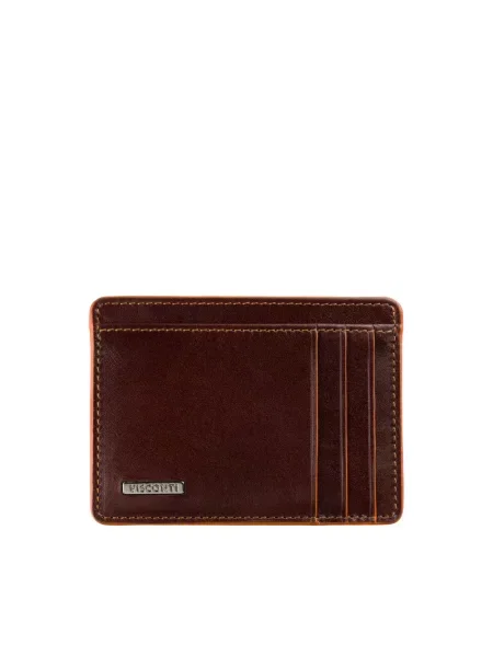 Кожаный кошелек Visconti коричневый