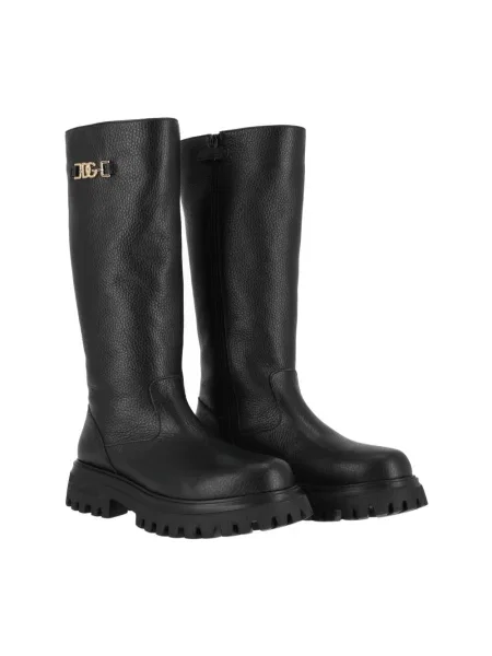Kozaki Dolce And Gabbana czarne