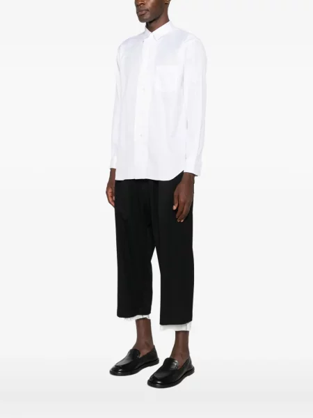 Μακρύς πουκάμισο Comme Des Garçons Shirt λευκό